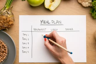 develop 28 day weight loss meal plan and diet plan for your health