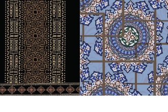 design seamless pattern textile pattern for clothing, and packaging print
