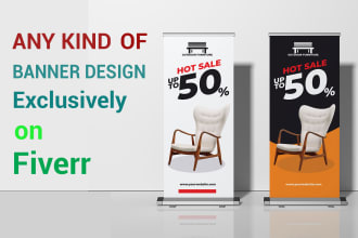 design roll up or retractable and pull up banners