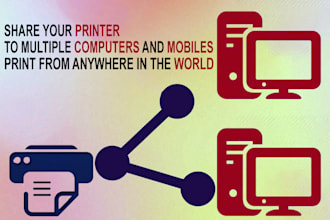 connect your printer to multiple pc and mobile devices
