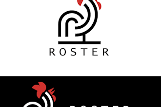 do minimalist logo with golden ratio