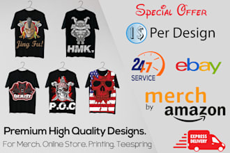 do bulk t shirt design and custom t shirt design