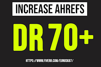 increase domain rating ahrefs dr domain authority high da seo backlinks