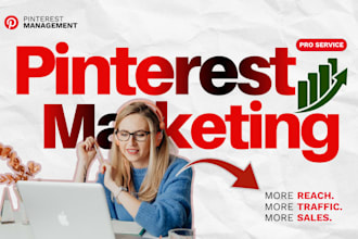 setup,optimize and do pinterest marketing, pins and boards