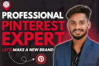setup,optimize and do pinterest marketing, pins and boards