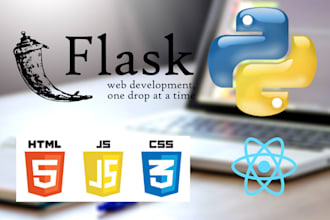 be your full stack developer using flask