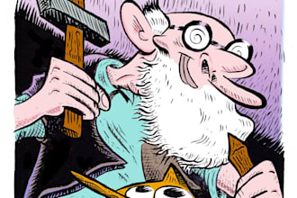 draw a cartoon illustration for you