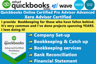 bookkeeping in qbo and zohobooks for USA, vat filing for uae and UK