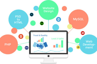 create a project in PHP, laravel and javascript