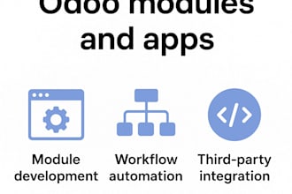 customize and develop odoo modules and apps