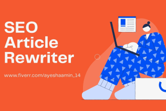 be your SEO article rewriter