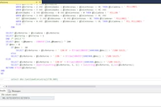 your database, for your page, software or sql query