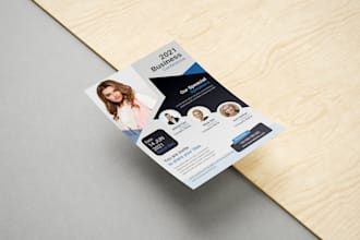 design eye catching professional flyer poster handbill