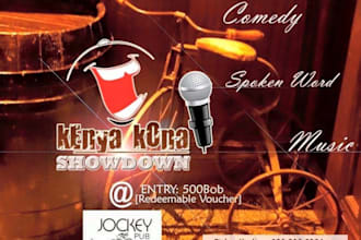 design a beautiful flyer for your business, church or events