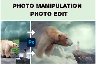 photo manipulation you desire in photoshop
