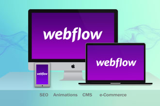 be your webflow website design responsive website seo expert