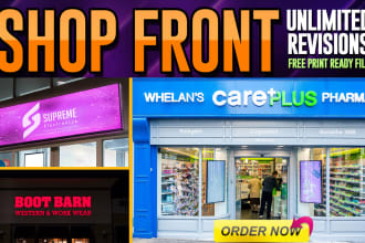 create eye catching shop front storefront window graphics vinyl stickers
