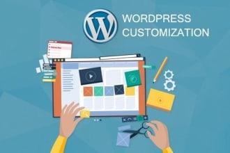 customize the wordpress and shopify website cms management