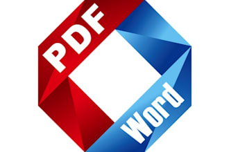 convert PDF to word  and vice versa