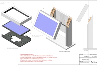 do technical drawing, mechanical design and 3d cad modeling