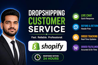 provide professional shopify customer support VA