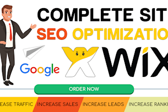 optimize on page wix SEO for first page google ranking