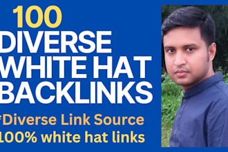 do 100 SEO backlinks high authority link building service for google ranking