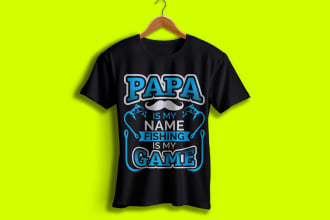do modern, custom, trendy, niche based t shirt design