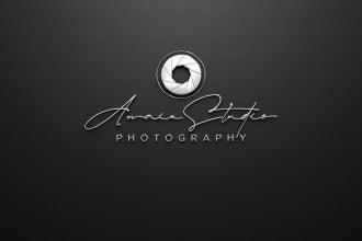 design professional handwritten attractive photography watermark signature logo