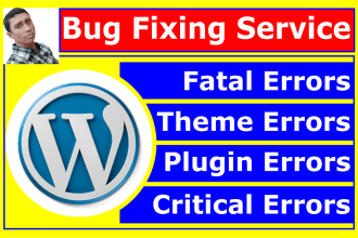 resolve wordpress theme, plugin, critical and fatal errors
