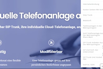 create your individual wordpress website, with german support