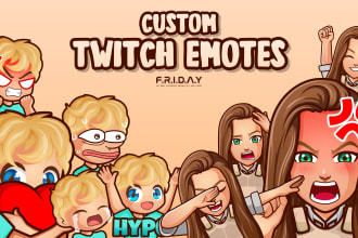 draw custom emotes for twitch in 24 hours