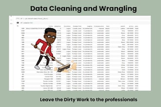 clean and wrangle your data into perfect shape