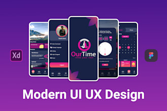Best Price!  do ui ux design for your web design or mobile app design