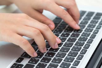 do fast typing and retype scanned documents
