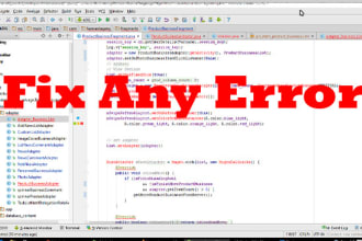 do bug fix, debug android apps in android studio