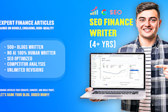 write expert finance articles for personal finance blogs and websites
