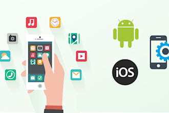 create mobile app in react native, kotlin,java