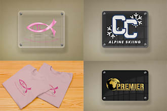 do a logo with corporate brand identity and style guidelines