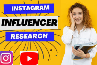 find best instagram and youtube influencer for your niche