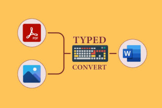 convert PDF to word, convert scanned PDF to word