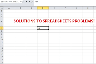 solution to spreadsheet Problems