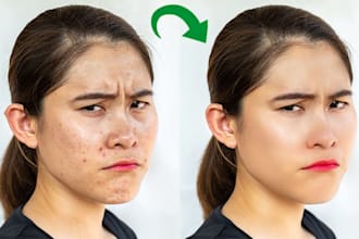 photoshop edit photo retouching and product image editing
