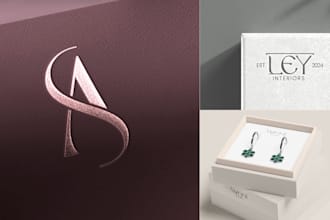 design a professional aesthetic and luxury logo for you