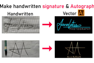 do top rated vector autograph handwritten signature logo