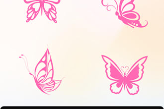 give you 15 butterflies svg cricut ready file