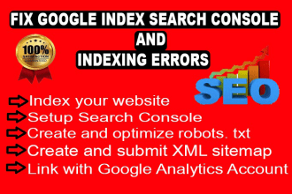 index your website in google and other search engines