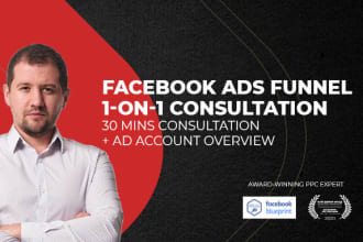 consult you 1 on 1 about facebook ads