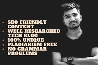 write SEO friendly tech article for you