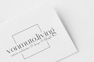 design a modern minimalist signature logo design fast delivery